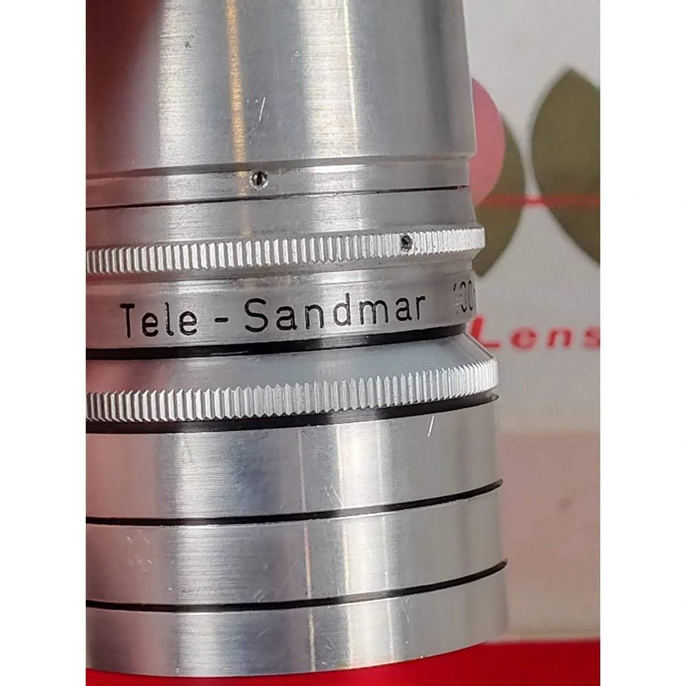 Argus Tele-Sandmar 100mm f/4.5 Lens Enna Werk Germany C3 C33 Box Viewfinder
